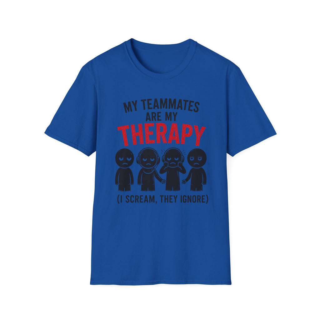 My Teammates Are My Therapy