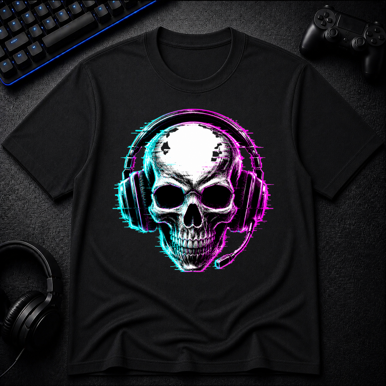 Skull and Headphones