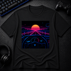 Driving towards the Sunset
