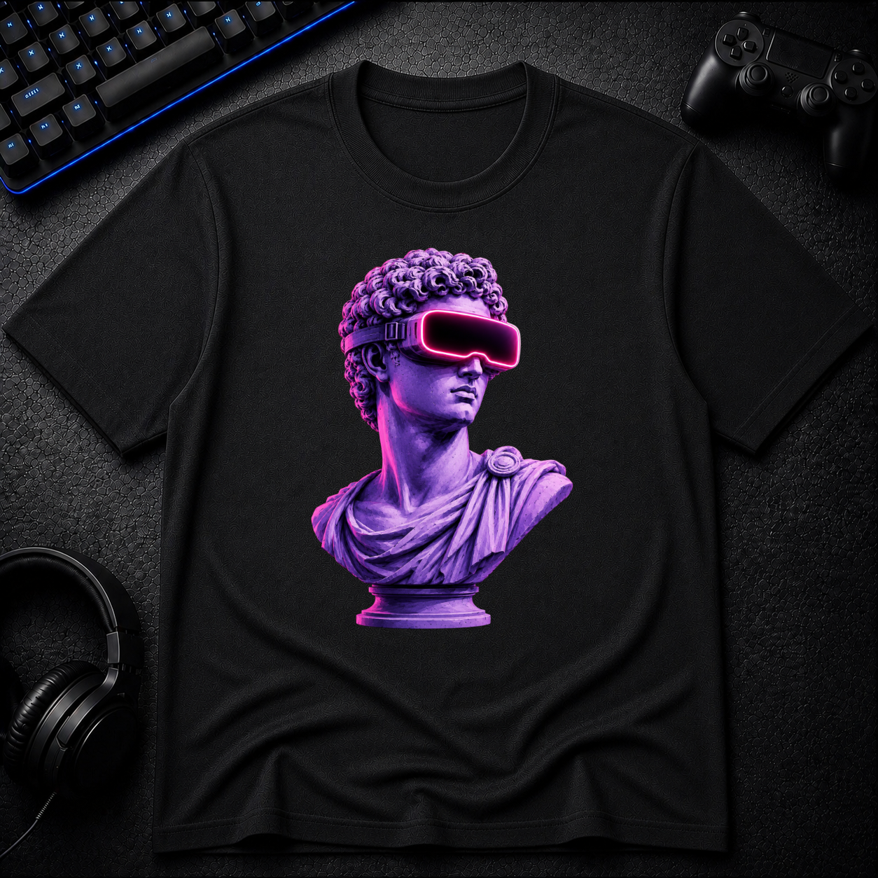 Male VR Statue