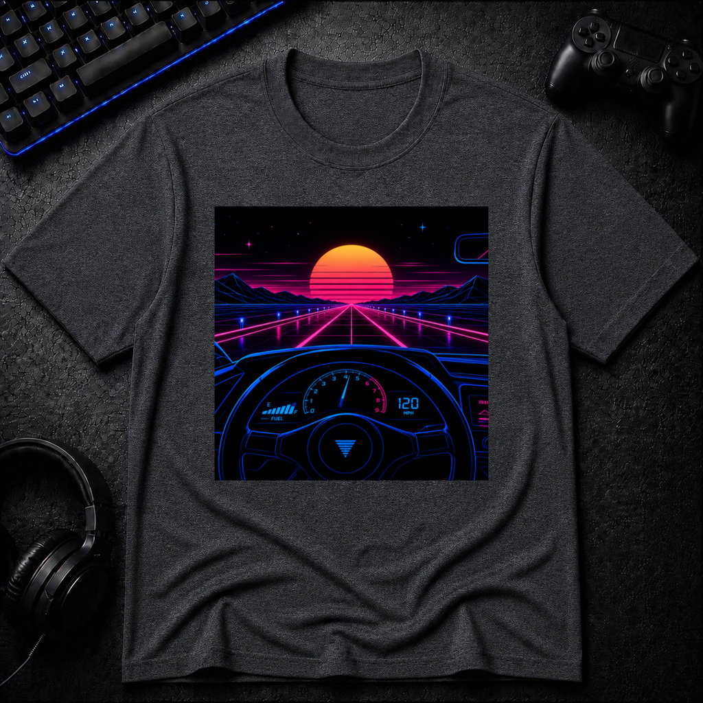 Driving towards the Sunset