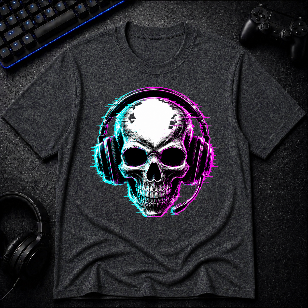 Skull and Headphones