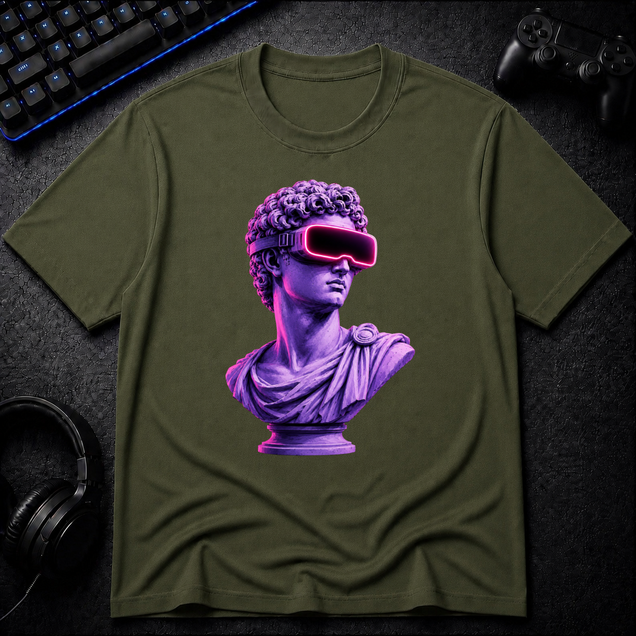 Male VR Statue