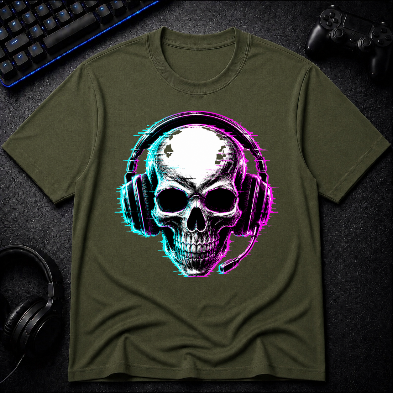 Skull and Headphones