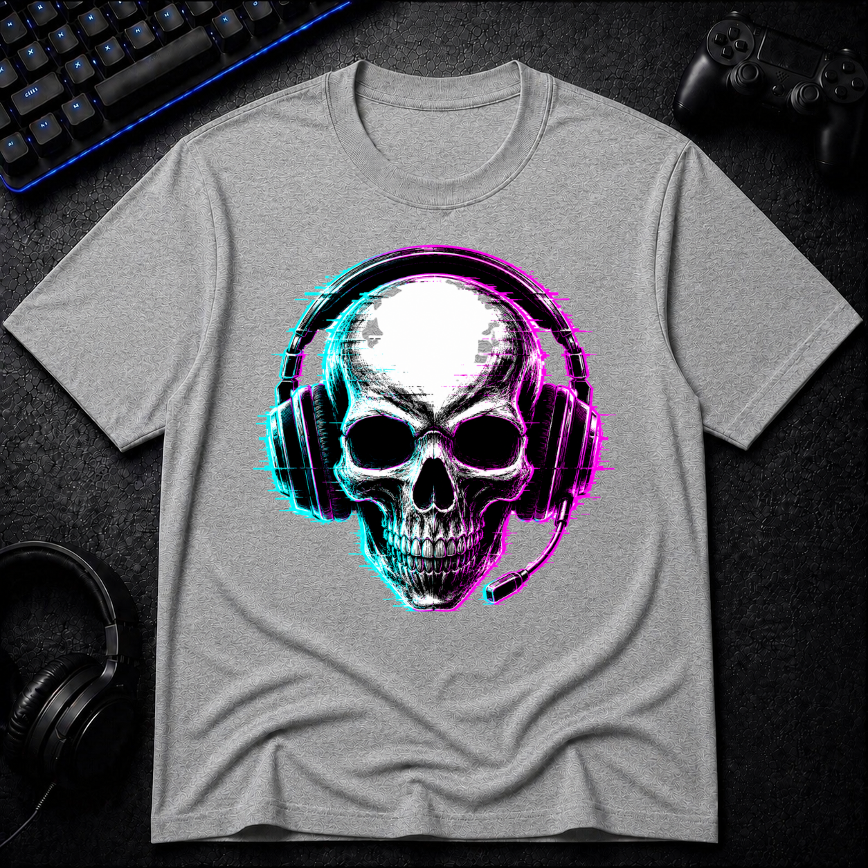 Skull and Headphones