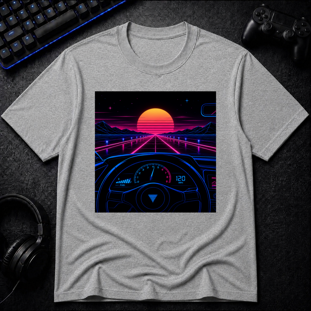 Driving towards the Sunset