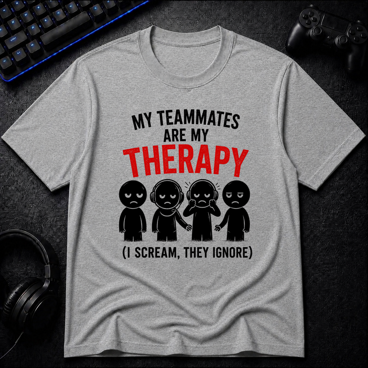 My Teammates Are My Therapy