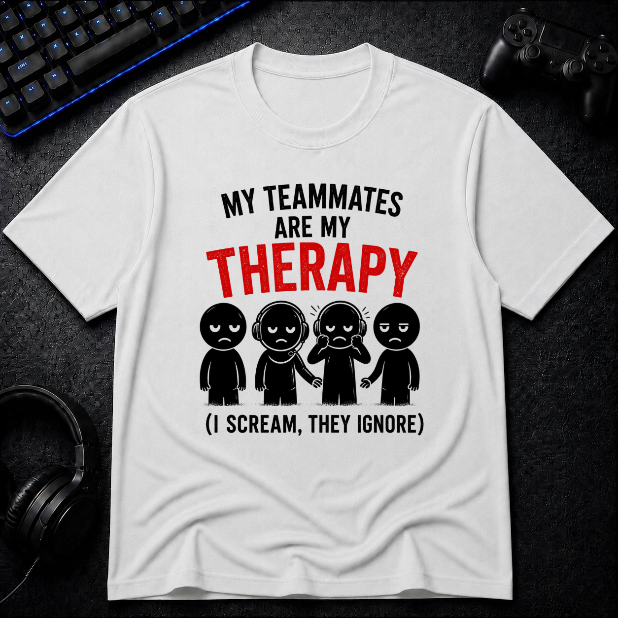 My Teammates Are My Therapy