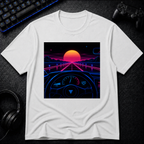 Driving towards the Sunset